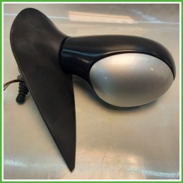 Specchio Specchietto Retrovisore Destro DX GRIGIO ALLUMINIO PEUGEOT 206 1998 2009 FICOSA FICOMIRRORS 96480971XT Originale Usato