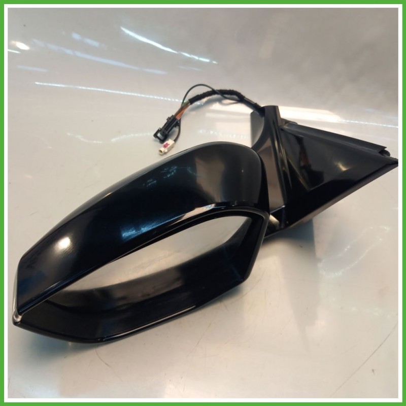 Specchio Specchietto Retrovisore Sinistro SX NERO PEUGEOT 408 2022 Originale Usato