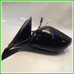 Specchio Specchietto Retrovisore Sinistro SX NERO PEUGEOT 408 2022 Originale Usato