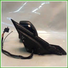 Specchio Specchietto Retrovisore Sinistro SX NERO PEUGEOT 408 2022 Originale Usato