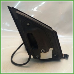 Specchio Specchietto Retrovisore Sinistro SX GRIGIO SCURO VOLKSWAGEN POLO 6R 2009 2012 Originale Usato