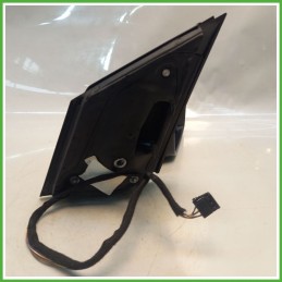 Specchio Specchietto Retrovisore Destro DX GRIGIO SCURO VOLKSWAGEN POLO 6R 2009 2012 Originale Usato