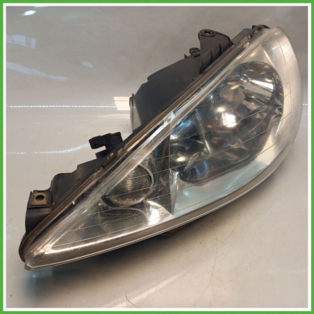 Faro Fanale Proiettore Anteriore Sinistro SX PEUGEOT 206 6204S9 Usato