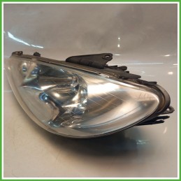 Faro Fanale Proiettore Anteriore Sinistro SX PEUGEOT 206 6204S9 Usato