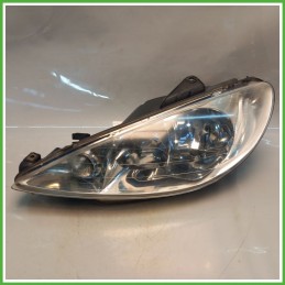 Faro Fanale Proiettore Anteriore Sinistro SX PEUGEOT 206 6204S9 Usato