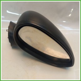 Specchio Specchietto Retrovisore Destro DX NERO VESUVIO 876 FIAT 500 3P 2007 2015 Originale Usato