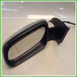 Specchio Specchietto Retrovisore Sinistro SX GRIGIO ALLUMINIO EZR PEUGEOT 307 2001 2006 Originale Usato