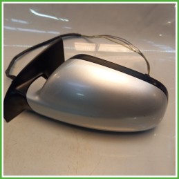 Specchio Specchietto Retrovisore Sinistro SX GRIGIO ALLUMINIO EZR PEUGEOT 307 2001 2006 Originale Usato