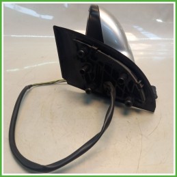 Specchio Specchietto Retrovisore Sinistro SX GRIGIO ALLUMINIO EZR PEUGEOT 307 2001 2006 Originale Usato