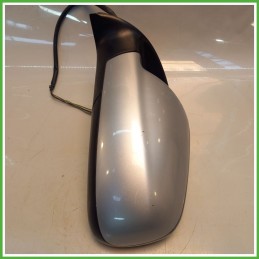 Specchio Specchietto Retrovisore Sinistro SX GRIGIO ALLUMINIO EZR PEUGEOT 307 2001 2006 Originale Usato