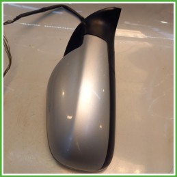 Specchio Specchietto Retrovisore Destro DX GRIGIO ALLUMINIO EZR PEUGEOT 307 2001 2006 Originale Usato