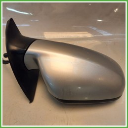 Specchio Specchietto Retrovisore Destro DX GRIGIO ALLUMINIO EZR PEUGEOT 307 2001 2006 Originale Usato