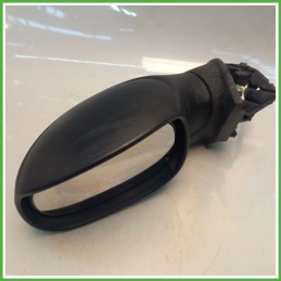 Specchio Specchietto Retrovisore Sinistro SX NERO CITROEN C3 1a Serie 2002 2005 Originale Usato