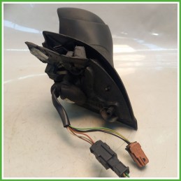 Specchio Specchietto Retrovisore Sinistro SX NERO CITROEN C3 1a Serie 2002 2005 Originale Usato