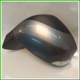 Specchio Specchietto Retrovisore Sinistro SX GRIGIO SCURO TEKNG GREY RENAULT SCENIC 3a Serie 2013 2016 Originale Usato