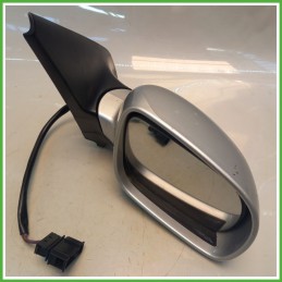 Specchio Specchietto Retrovisore Destro DX GRIGIO CHIARO VOLKSWAGEN GOLF 1J 1997 2006 Originale Usato