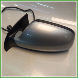 Specchio Specchietto Retrovisore Sinistro SX GRIGIO PEUGEOT 307 2001 2006 Originale Usato