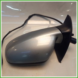 Specchio Specchietto Retrovisore Sinistro SX GRIGIO PEUGEOT 307 2001 2006 Originale Usato