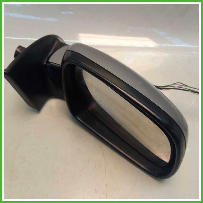 Specchio Specchietto Retrovisore Destro DX GRIGIO PEUGEOT 307 2001 2006 Originale Usato