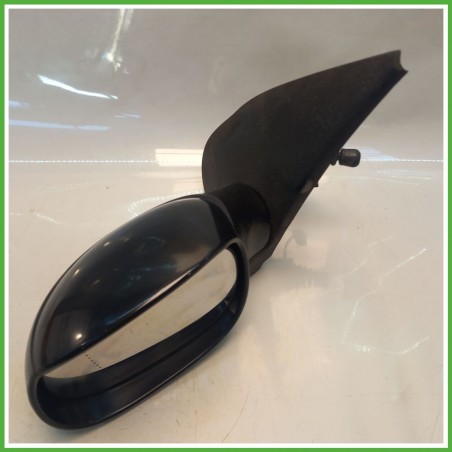 Specchio Specchietto Retrovisore Sinistro SX NERO OSSIDIANA EXL PEUGEOT 206 1998 2009 Originale Usato