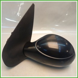 Specchio Specchietto Retrovisore Sinistro SX NERO OSSIDIANA EXL PEUGEOT 206 1998 2009 Originale Usato