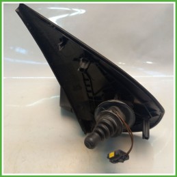 Specchio Specchietto Retrovisore Sinistro SX NERO OSSIDIANA EXL PEUGEOT 206 1998 2009 Originale Usato