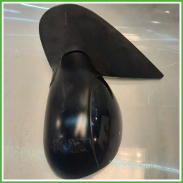 Specchio Specchietto Retrovisore Sinistro SX NERO OSSIDIANA EXL PEUGEOT 206 1998 2009 Originale Usato