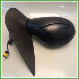 Specchio Specchietto Retrovisore Destro DX NERO OSSIDIANA EXL PEUGEOT 206 1998 2009 Originale Usato
