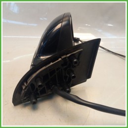 Specchio Specchietto Retrovisore Destro DX NERO PEUGEOT 307 2005 2008 Originale Usato