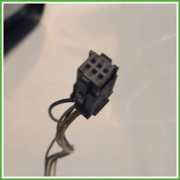 Specchio Specchietto Retrovisore Destro DX NERO PEUGEOT 307 2005 2008 Originale Usato