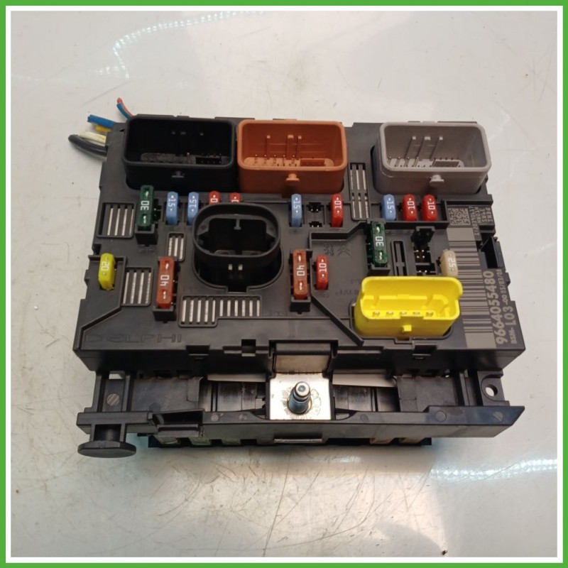Body Computer Centralina Modulo BCM BSI DELPHI BSML0300 CITROEN C3 2a Serie 1.1 9664055480 2005 2010