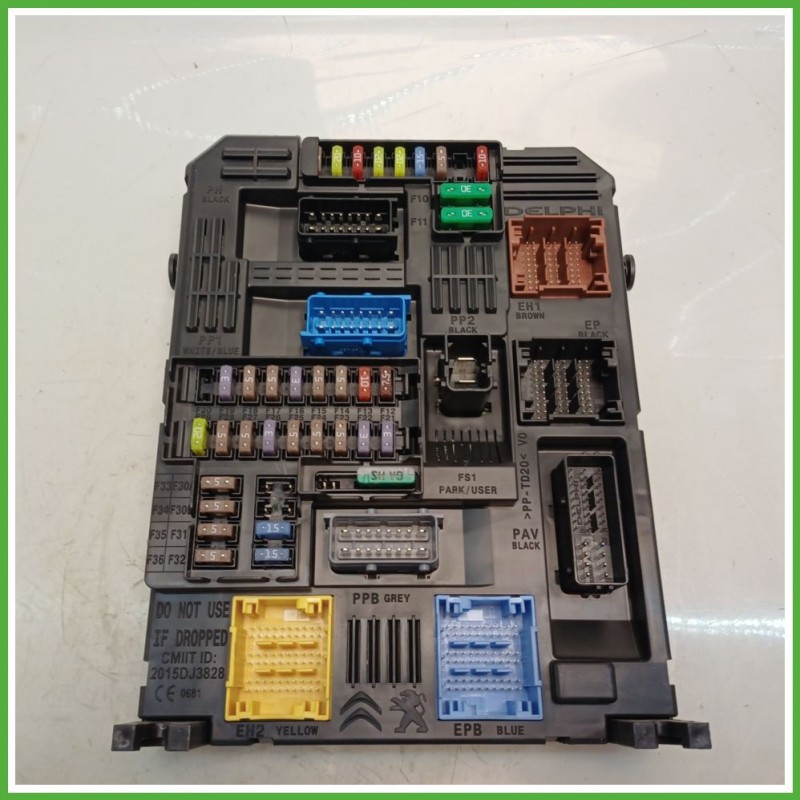 Body Computer Centralina Modulo BCM BSI DELPHI 1411962208 CITROEN C4 CACTUS 9830707680 2018 2019