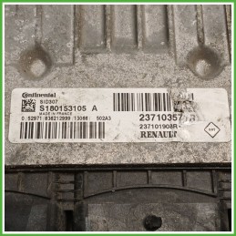 Centralina Motore Iniezione ECU CONTINENTAL SID307 RENAULT SCENIC 3a Serie 1.5 dCi 81kw 237103571R 2013 2016