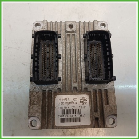 Centralina Motore Iniezione ECU MAGNETI MARELLI IAW5SF3.M1 FIAT GRANDE PUNTO 2Y 1.2 48kw 51819351 2005 2008