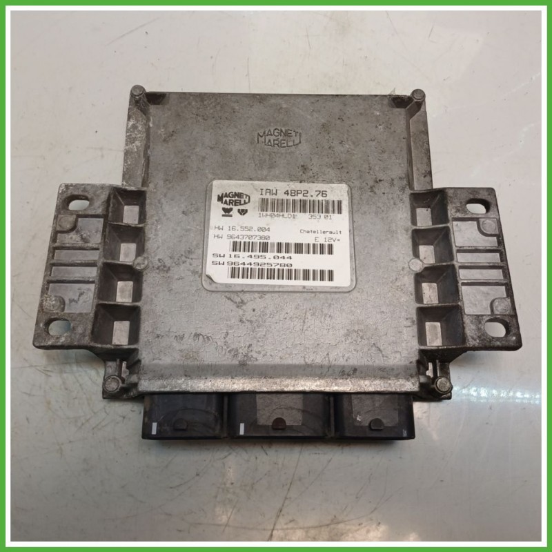Centralina Motore Iniezione ECU MAGNETI MARELLI IAW48P2.76 PEUGEOT 206 1.1 44kw 1929QN 1998 2009
