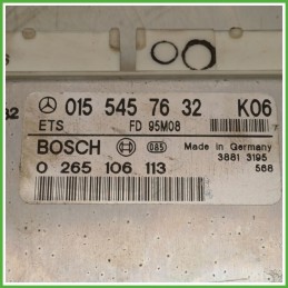 Centralina Controllo Elettronico Trazione ETS BOSCH 0265106113 MERCEDES-BENZ Classe E W/S210 A0155457632 1995 2002