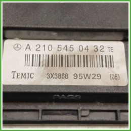 Centralina Confort Abitacolo TEMIC 3X3868 MERCEDES-BENZ Classe E W/S210 A2105450432 1995 2002