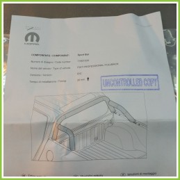 Rool Bar Nuovo Mopar  Fiat Fullback 4I 71807530