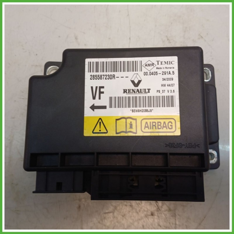 Centralina Airbag TEMIC 00.0405-291A.5 RENAULT MEGANE 3a Serie 1.5 dCi 285587230R 2008 2012