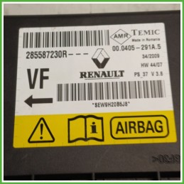 Centralina Airbag TEMIC 00.0405-291A.5 RENAULT MEGANE 3a Serie 1.5 dCi 285587230R 2008 2012