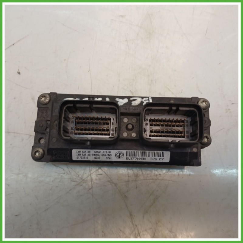 Centralina Motore Iniezione ECU MAGNETI MARELLI IAW5AF.N8 LANCIA YPSILON TE 1.2 8V 44kw 51793110 2003 2006