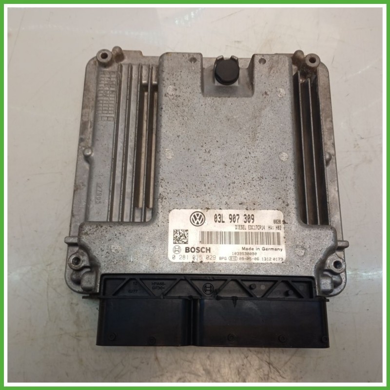 Centralina Motore Iniezione ECU BOSCH 0281015029 VOLKSWAGEN PASSAT 3C 2.0 TDI 103kw 03L907309000 2005 2010