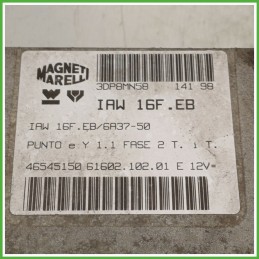 Centralina Motore Iniezione ECU MAGNETI MARELLI IAW16F.B FIAT PUNTO 1a Serie 40kw 7787316 1993 1999