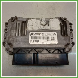 Centralina Motore Iniezione ECU BOSCH 0261S05874 LANCIA DELTA TH 1.4 T-Jet 88kw 51867078 2008 2011