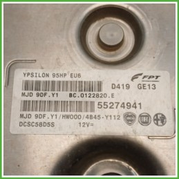 Centralina Motore Iniezione ECU MAGNETI MARELLI MJD9DF.Y1 LANCIA YPSILON TK 1.3 16V MJT 70kw 55280650 2015 2018