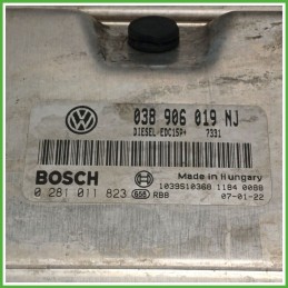 Centralina Motore Iniezione ECU BOSCH 0281011823 SEAT IBIZA 6L 1.9 TDI 96kw 038906019NJ 2001 2009
