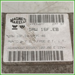 Centralina Motore Iniezione ECU MAGNETI MARELLI IAW16F.EB FIAT PUNTO 1a Serie 40kw 46545150 1993 1999