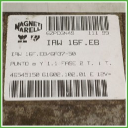 Centralina Motore Iniezione ECU MAGNETI MARELLI IAW16F.EB FIAT PUNTO 1a Serie 40kw 46545150 1993 1999