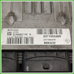Centralina Motore Iniezione ECU CONTINENTAL SID305 RENAULT MEGANE 3a Serie 1.5 dCi 81kw 237104451R 2008 2012