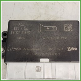 Centralina Sensori di Parcheggio VALEO E172958 CITROEN C4 CACTUS 9832121280 2018 2019